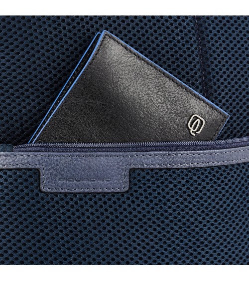 Piquadro Ronnie: Zaino PC 14", Pelle